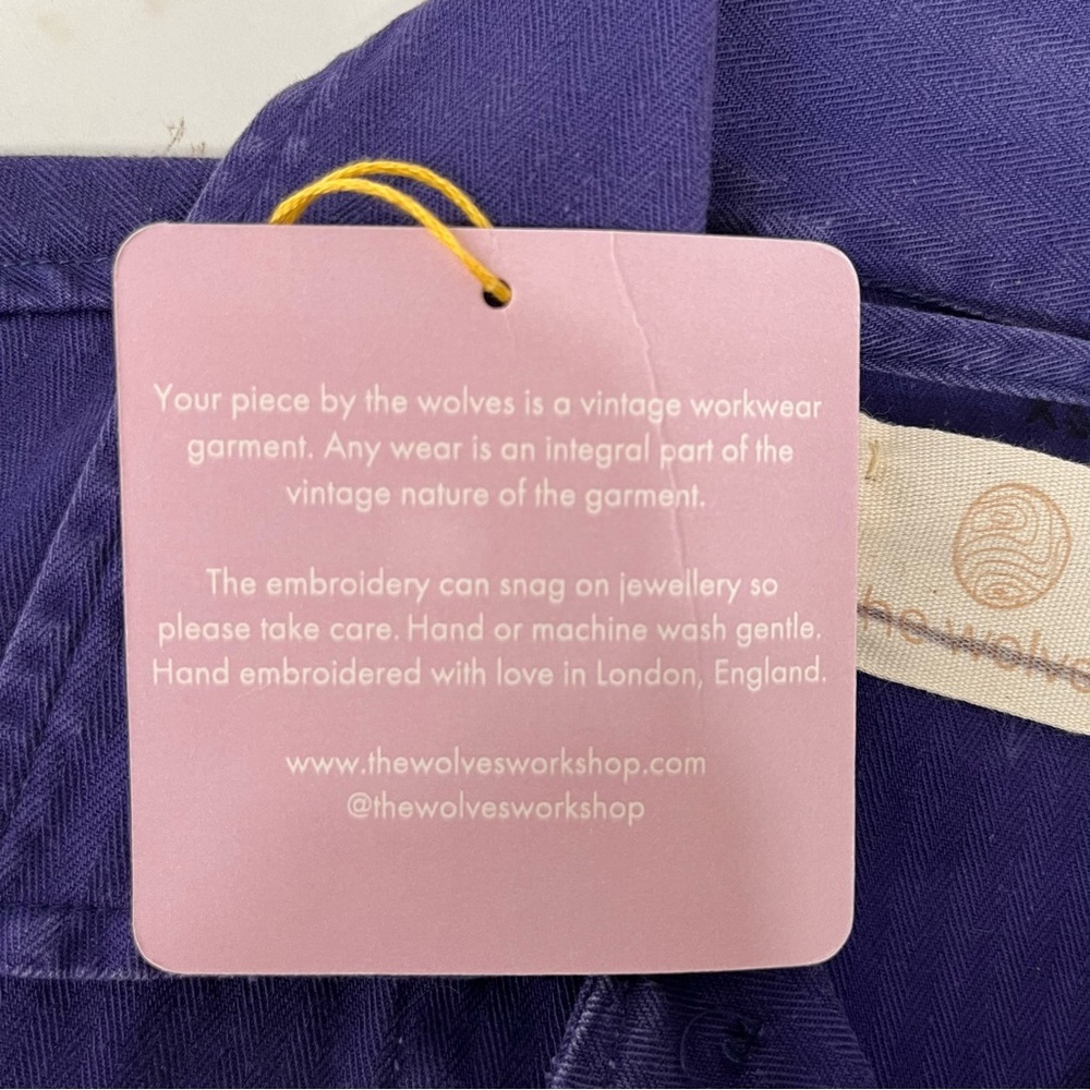 NEW FREE PEOPLE THE WOLVES DESERT TRIP EMBROIDERED SHIRT JACKET XS $250 - Picture 12 of 12